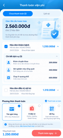 App Bệnh viện / Phòng khám